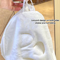 Hot Compress Towel Hanging Ear Soft Skin-Friendly Steam Heating Cold Hot Compress Face Towel Wet Compress Irrigation Face Towel