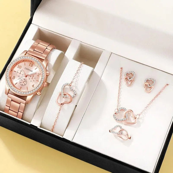 Rose Gold Glow-Up Jewelry Set