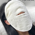 Hot Compress Towel Hanging Ear Soft Skin-Friendly Steam Heating Cold Hot Compress Face Towel Wet Compress Irrigation Face Towel