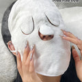Hot Compress Towel Hanging Ear Soft Skin-Friendly Steam Heating Cold Hot Compress Face Towel Wet Compress Irrigation Face Towel