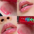 Fashion  Lip Glaze Moisten Shine Glitter Lip Plumper  Liquid Lipstick Female Makeup Cosmetics