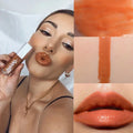 Fashion  Lip Glaze Moisten Shine Glitter Lip Plumper  Liquid Lipstick Female Makeup Cosmetics
