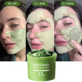 Holy Basil Bubble Facial Mask Exfoliating Deep Cleansing Remove Blackhead Shrink Pore Oil Control Skin Care