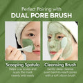 Holy Basil Bubble Facial Mask Exfoliating Deep Cleansing Remove Blackhead Shrink Pore Oil Control Skin Care
