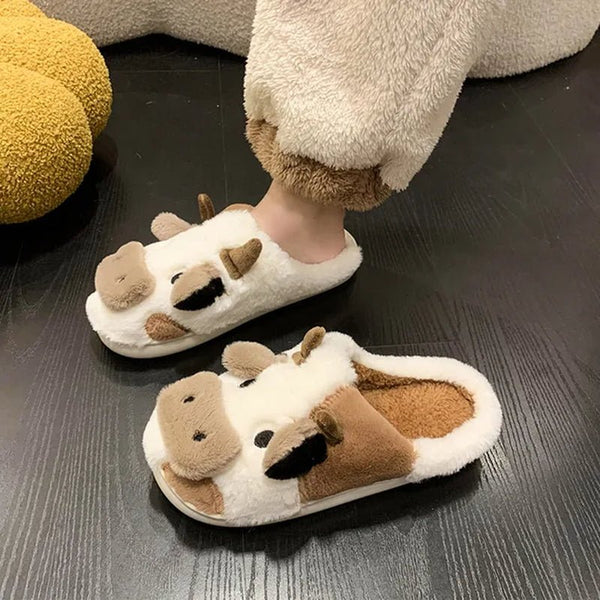 Cloud Cow Cozy Slippers